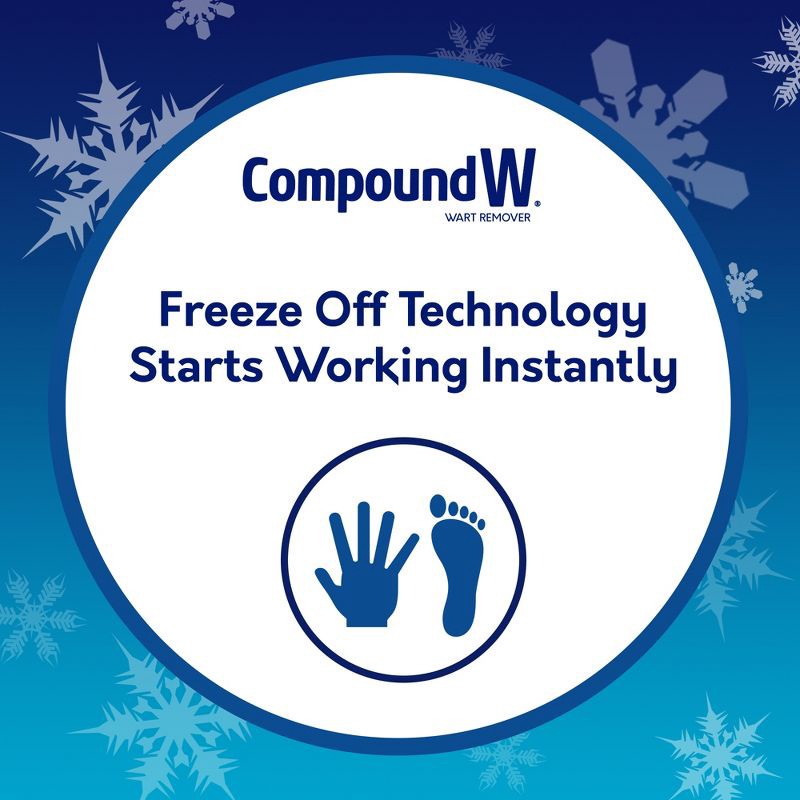 slide 4 of 7, Compound W Freeze Off Wart Remover - 3.04oz, 3.04 oz