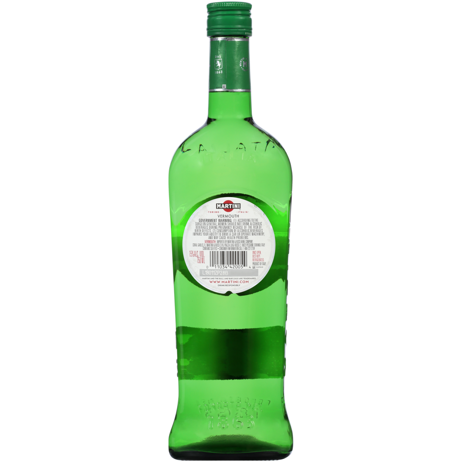 slide 7 of 8, Martini & Rossi Extra Dry Vermouth 750 ml, 750 ml