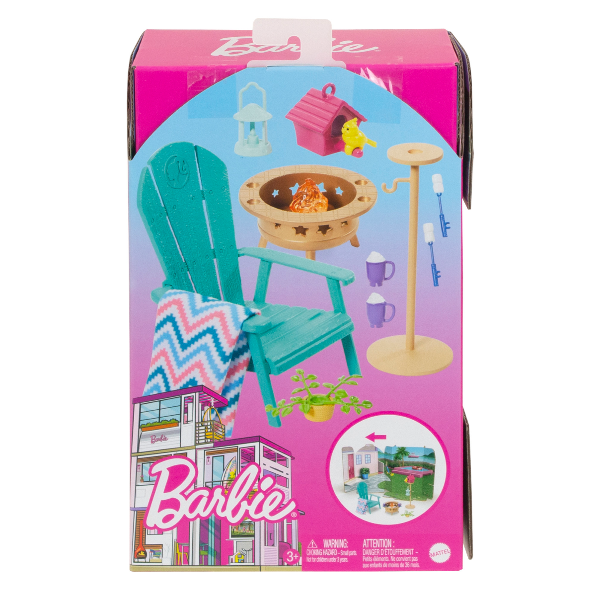 slide 1 of 17, Barbie Mini Playset/Pet Assortment, 1 ct