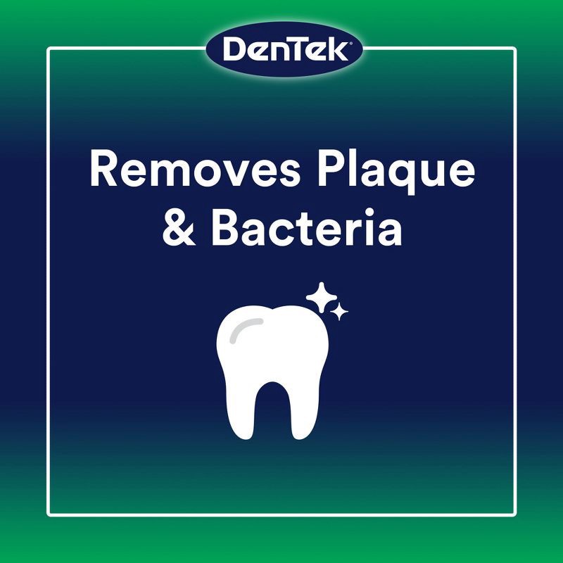 slide 3 of 9, DenTek Advanced Clean Floss Picks for Tight Teeth - Mouthwash Mint - 90ct, 90 ct