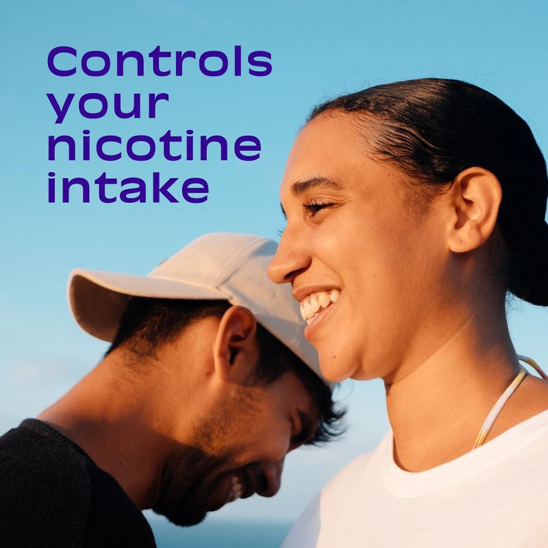 slide 10 of 11, Nicorette 4mg Stop Smoking Aid NicotineGum - White Ice Mint - 100ct, 