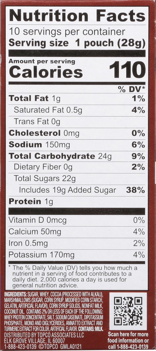 slide 6 of 14, Food Club Hot Cocoa Mix With Mini Marshmallows - 10 oz, 10 oz
