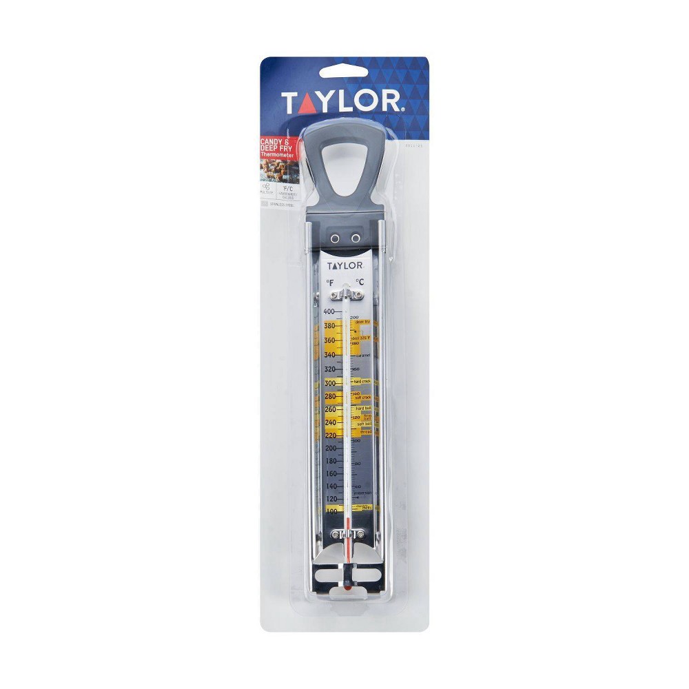 slide 3 of 5, Taylor Candy/Deep Fry Thermometer with Temperature Guide, 1 ct