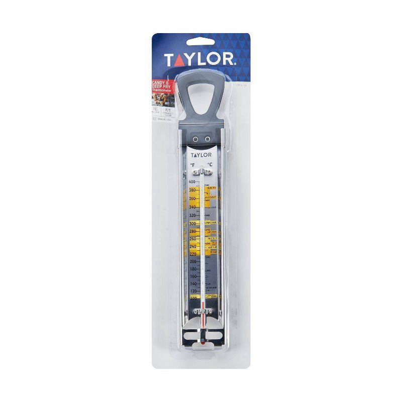 slide 3 of 7, Taylor Candy Deep Fry Analog Kitchen Cooking Thermometer, 1 ct