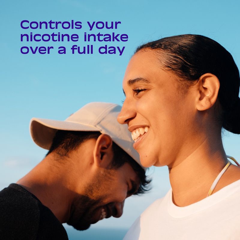 slide 8 of 9, NicoDerm CQ Stop Smoking Aid Clear Patches Step 3 - 14ct, 