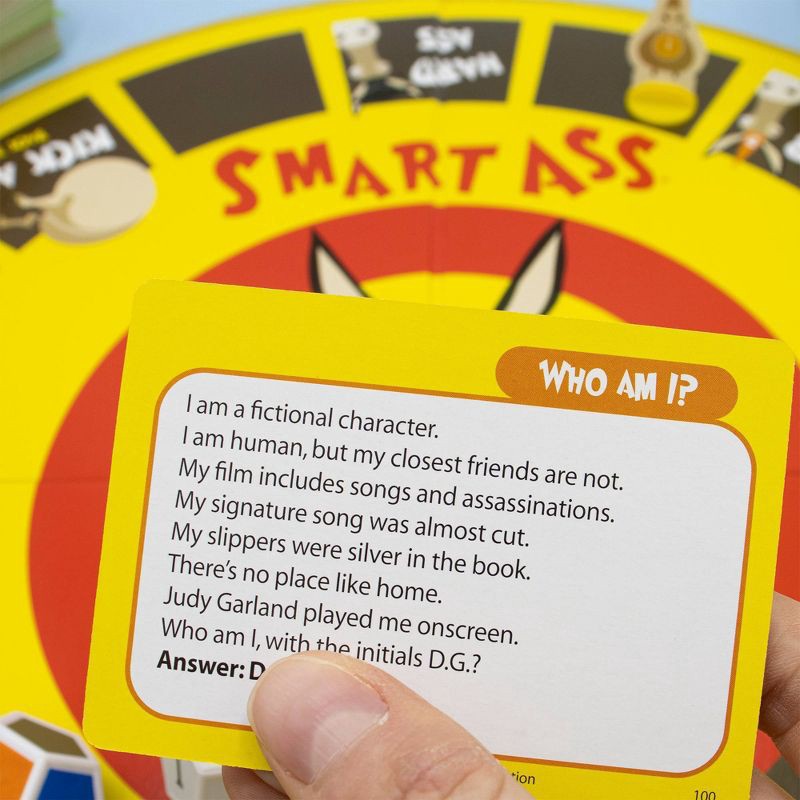 slide 5 of 5, University Games Smart Ass Trivia Board Game, 1 ct