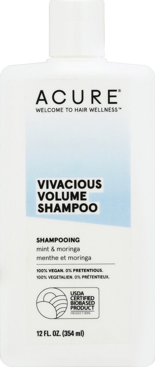 slide 2 of 2, ACURE Shampoo Vivacious Volume Peppermint Echinacea, 12 fl oz