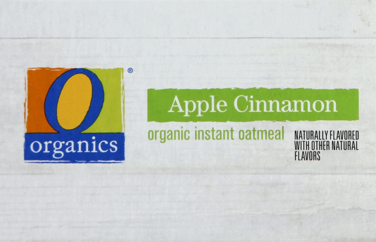 slide 7 of 7, O Orgnc Oatmeal Instant Apple, 
