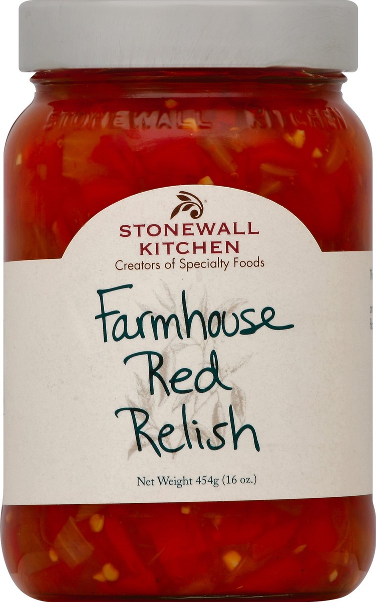 slide 2 of 2, Stonewall Kitchen Farmhouse Red Relish 16.75 oz Jar, 16.75 oz