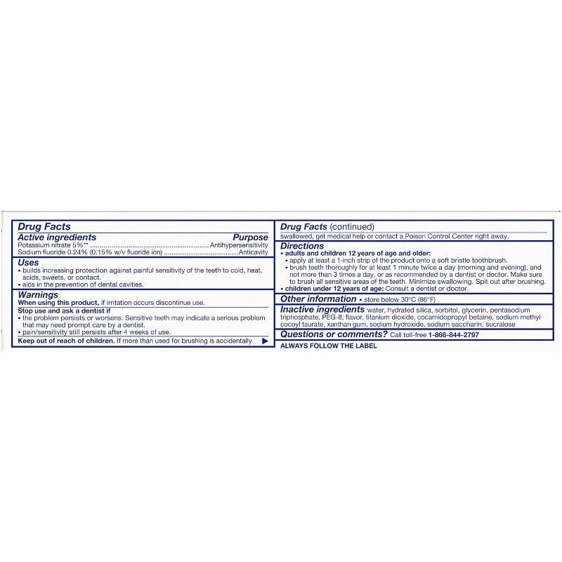 slide 9 of 9, Sensodyne Extra Whitening Toothpaste, 1 ct