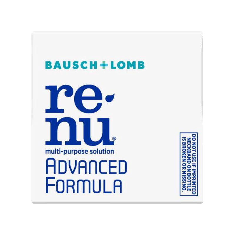 slide 8 of 9, Renu Travel Size Contact Solution for Advanced Lens Care - 2 fl oz, 2 fl oz