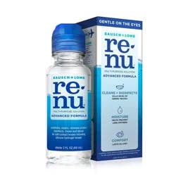 Renu Travel Size Contact Solution for Advanced Lens Care - 2 fl oz