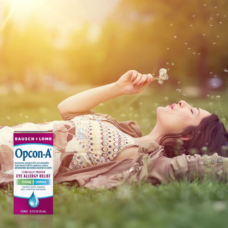 slide 2 of 7, Opcon A Opcon-A Allergy Eye Drops for Itch and Redness Relief - 0.5 fl oz, 0.5 fl oz