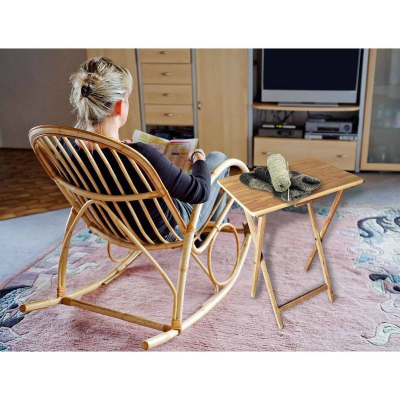 slide 3 of 3, Peakform TV Tray Wood Natural, 1 ct