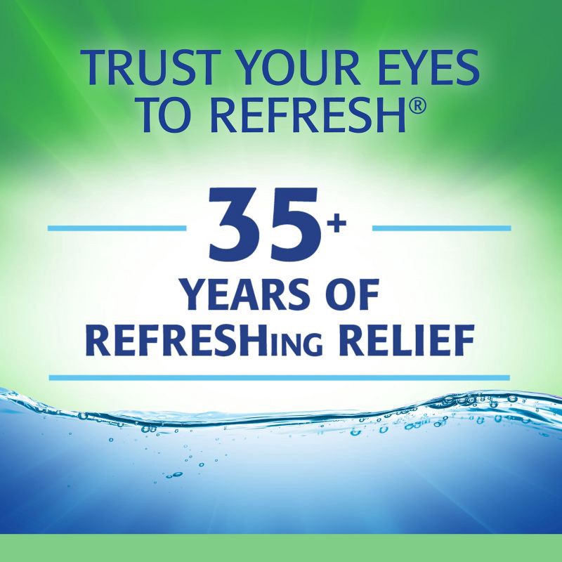 slide 4 of 10, Refresh Plus Preservative Free Lubricant Eye Drops - 28ml/70ct, 28 ml, 70 ct
