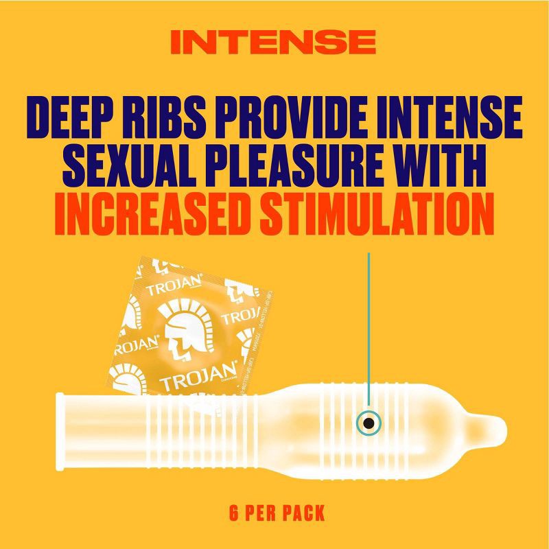 slide 6 of 10, Trojan Pleasure Pack Lubricated Condoms - 12ct, 12 ct