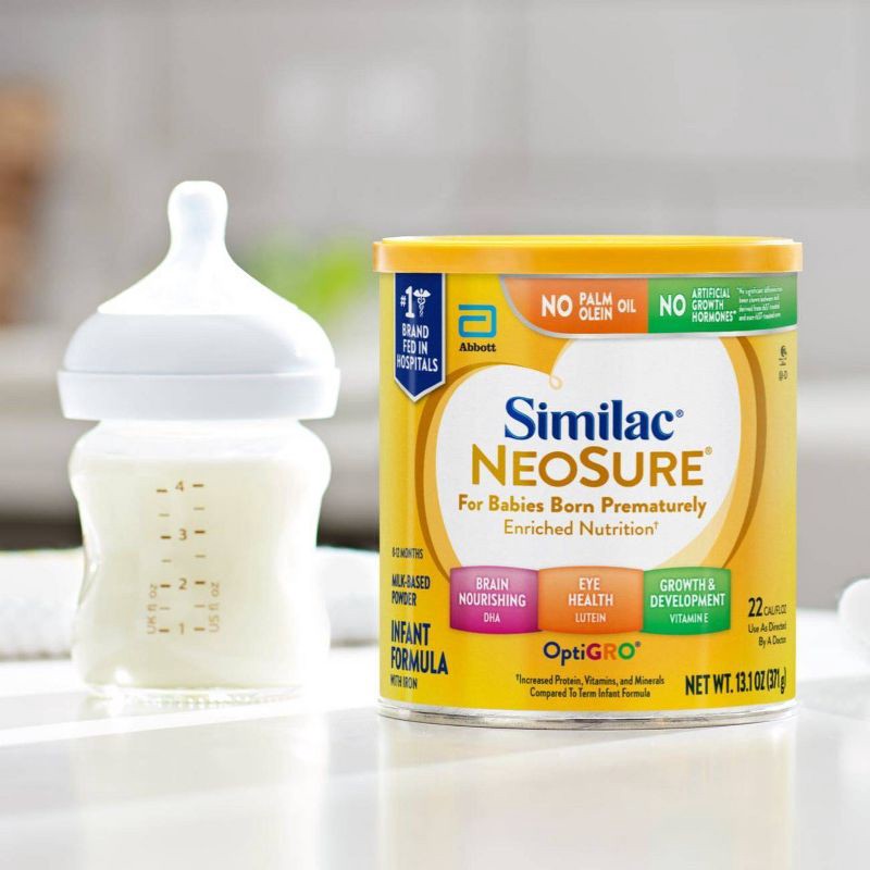 slide 8 of 10, Similac NeoSure Powder Infant Formula - 13.1oz, 13.1 oz