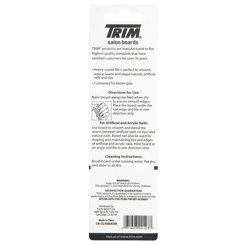 slide 2 of 4, Trim Heavy & Medium Duty Black Salon Boards - 2pc, 2 ct