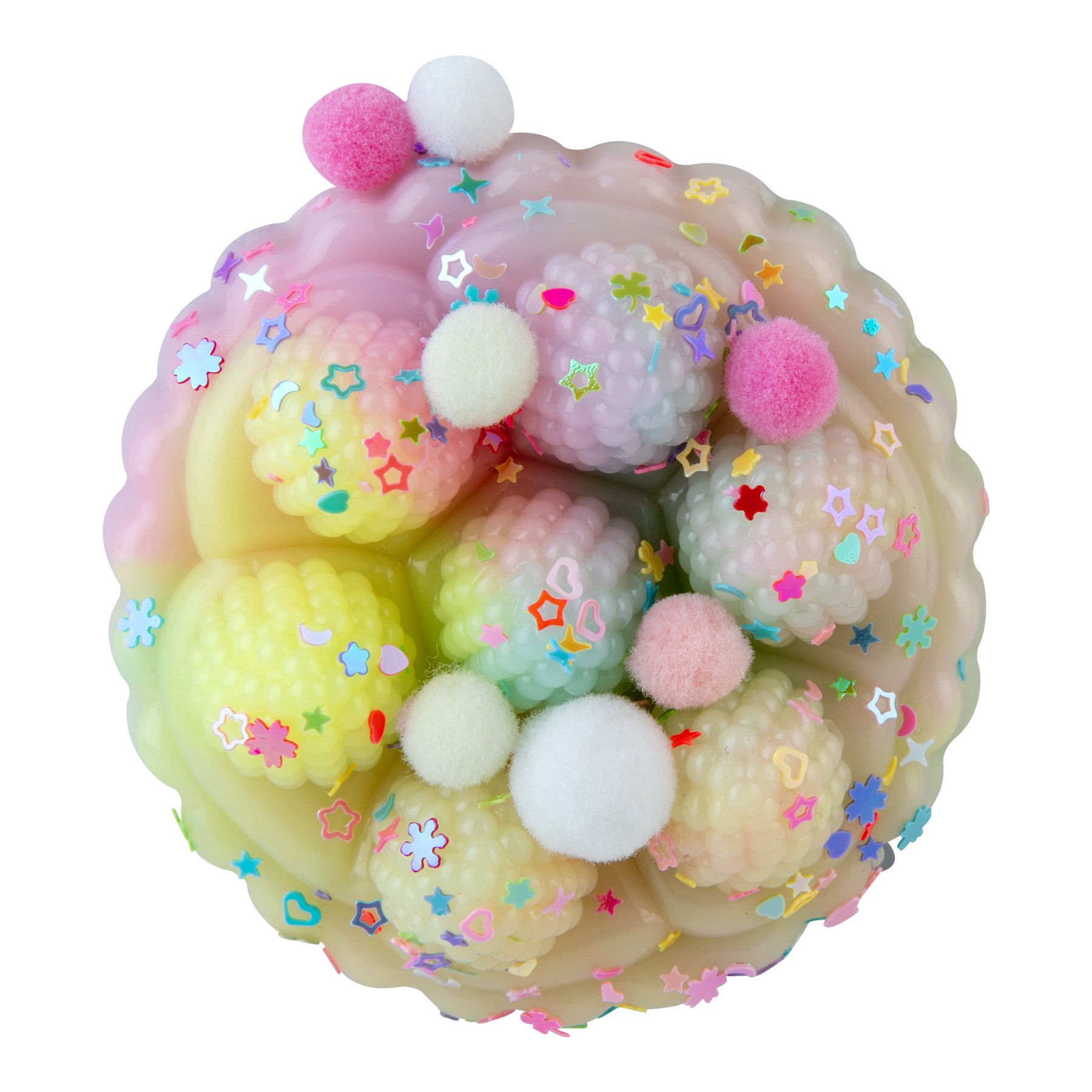 slide 12 of 18, Orb Factory Assorted Orb Mega Mocheez Bakery Squishy Toy, 1pc., 3.2 in x 3.2 in x 1 in