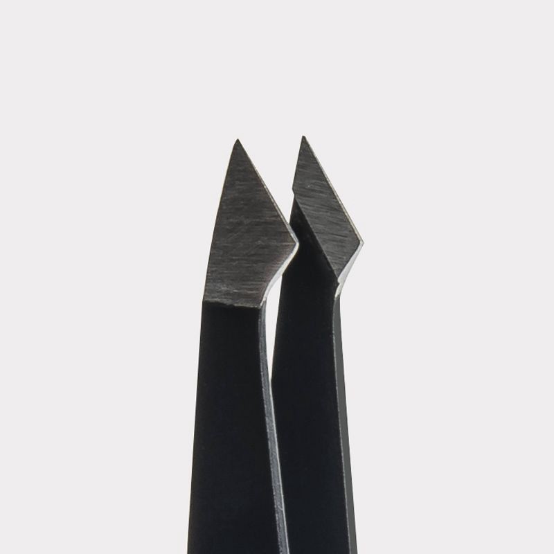 slide 5 of 5, Trim Slant/Point Tip Tweezers - Stainless Steel, 1 ct