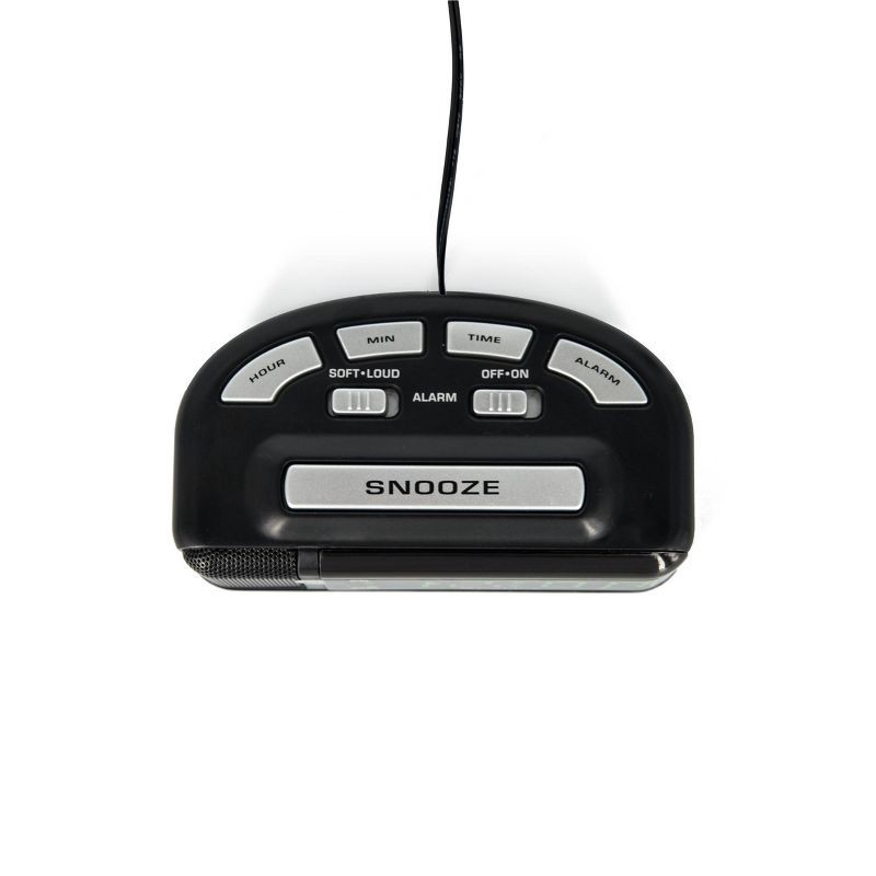 slide 4 of 5, Digital Alarm Clock Black - Westclox, 1 ct