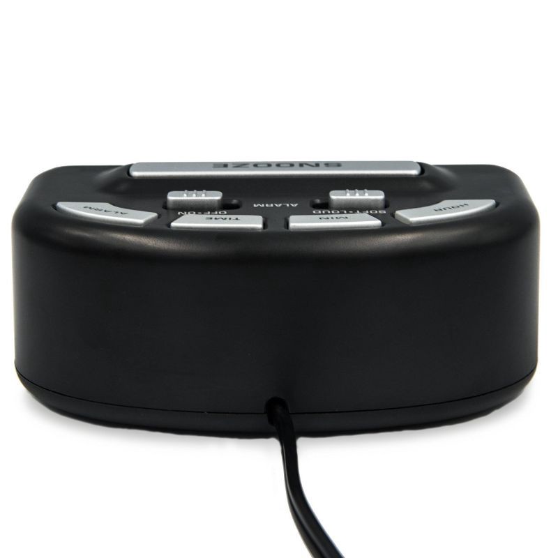 slide 5 of 5, Digital Alarm Clock Black - Westclox, 1 ct