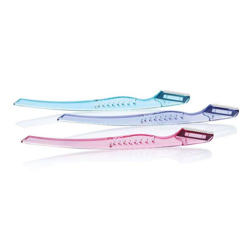 slide 2 of 3, Ardell Eyebrow Shaper and Facial Razor Tool - 3ct, 3 ct