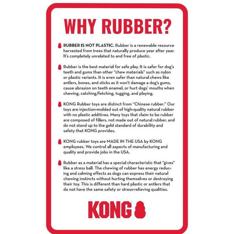 slide 7 of 8, KONG Refillable Classic Chew Dog Toy - L, 1 ct