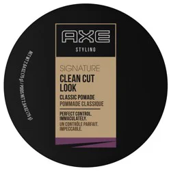 Axe Signature Clean Cut Look Hair Classic Pomade - Travel Size - 2.64oz