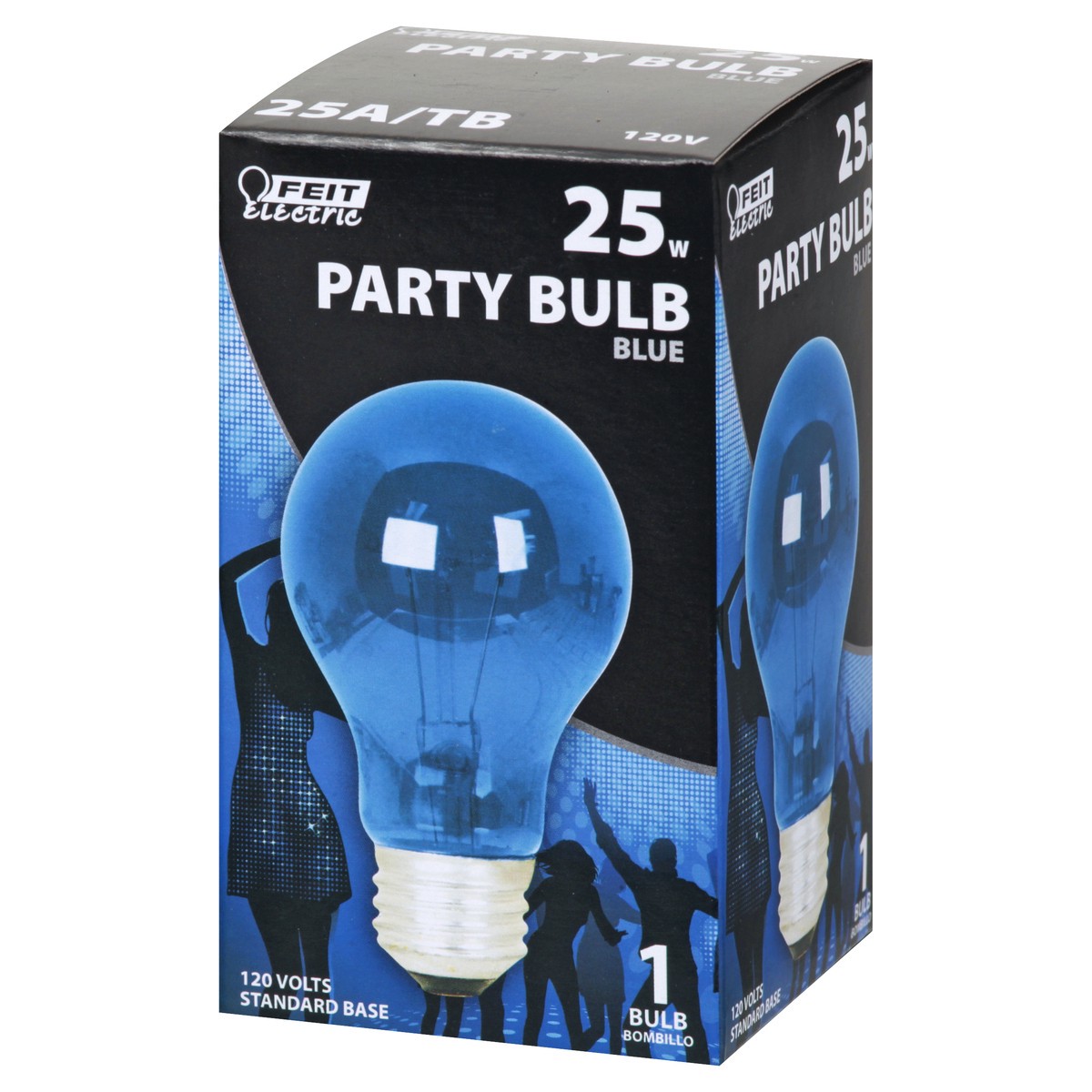 slide 3 of 11, Feit Electric 25 Watts Blue Party Bulb 1 ea, 1 ea