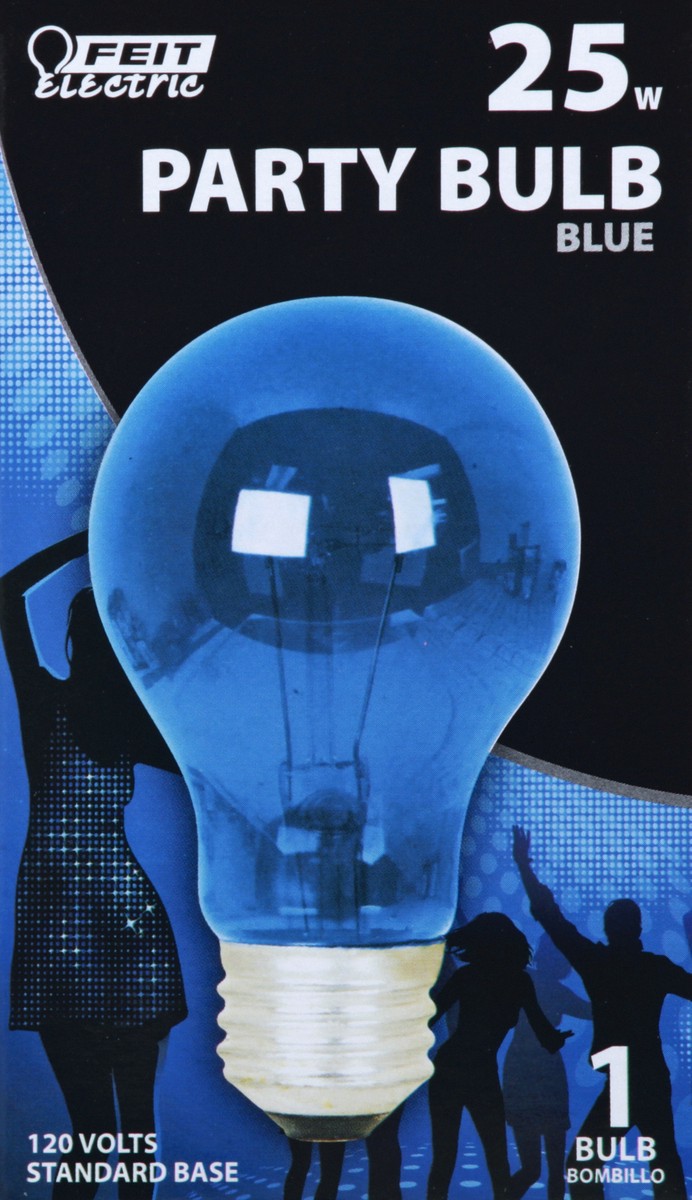 slide 5 of 11, Feit Electric 25 Watts Blue Party Bulb 1 ea, 1 ea