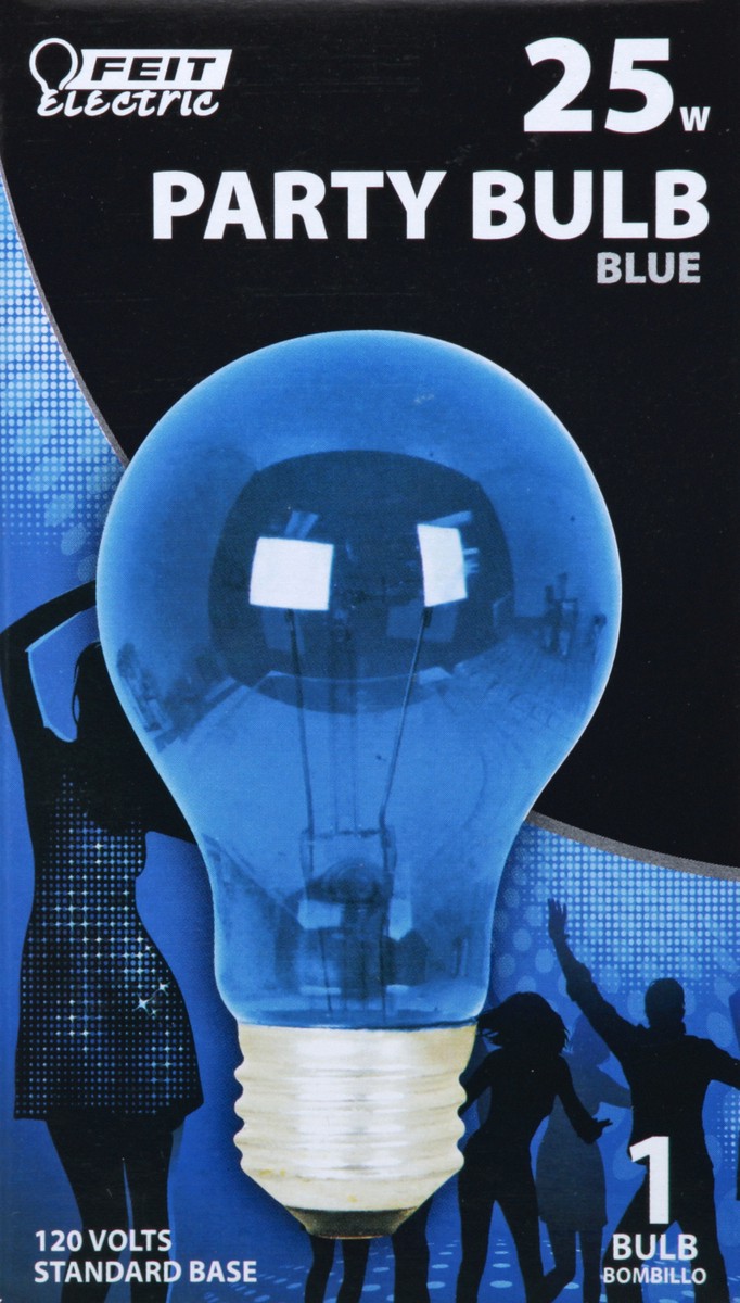 slide 7 of 11, Feit Electric 25 Watts Blue Party Bulb 1 ea, 1 ea