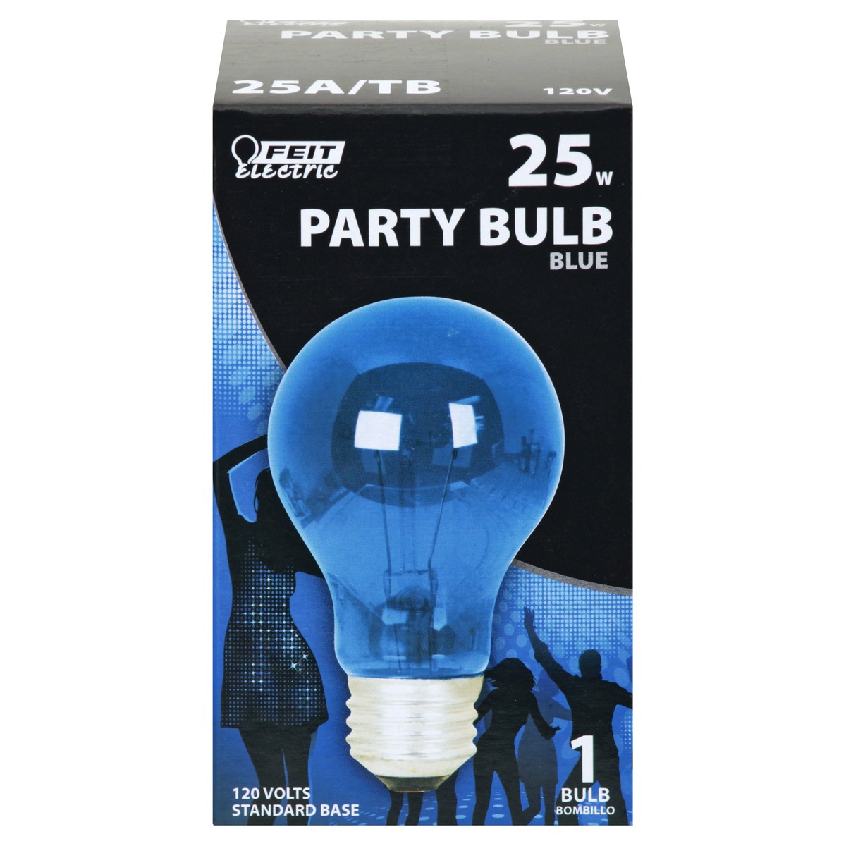 slide 1 of 11, Feit Electric 25 Watts Blue Party Bulb 1 ea, 1 ea