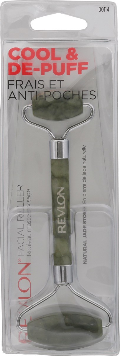 slide 8 of 9, Revlon Natural Jade Stone Facial Roller 1 ea, 3.7 oz