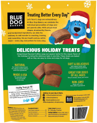 slide 3 of 5, Blue Dog Sleigh Bell Treats, 