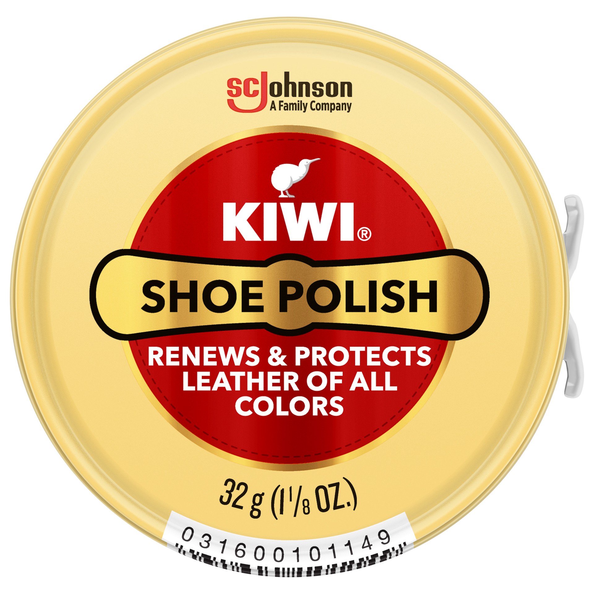 slide 1 of 1, Kiwi Polish Neutral Shoe Paste, 1.1 oz