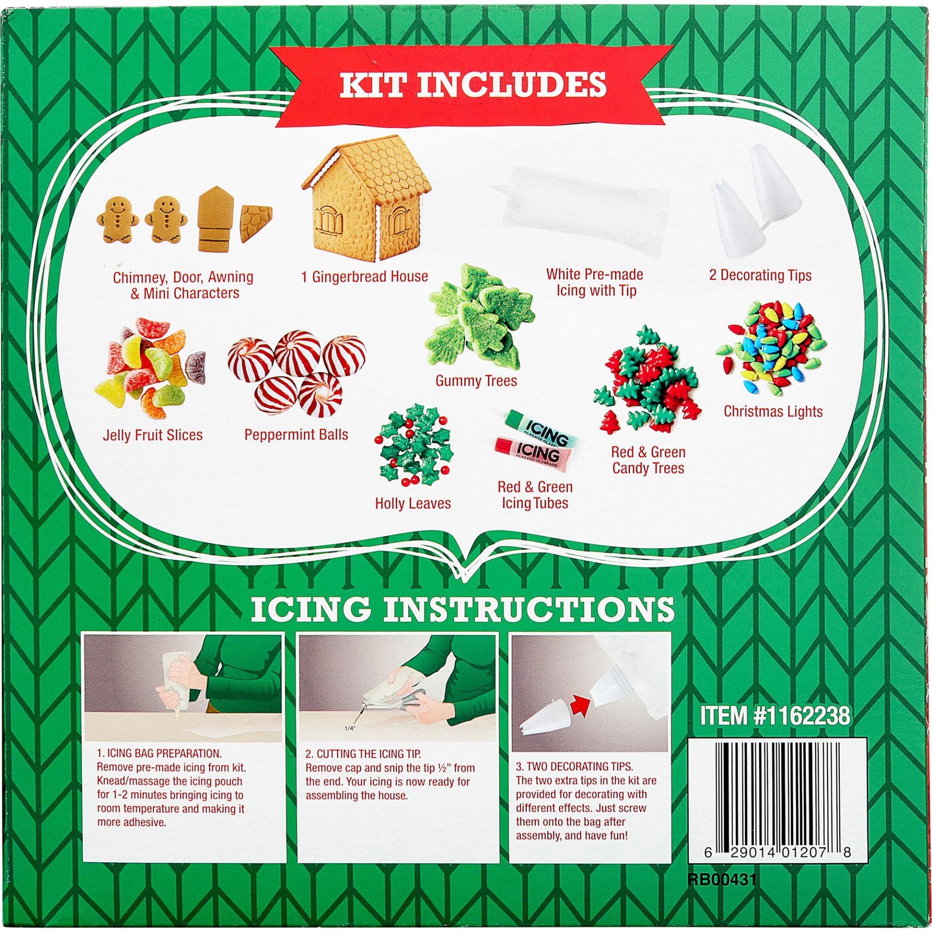 slide 3 of 4, Create A Treat Gingerbread House Kit Pre-Built, 