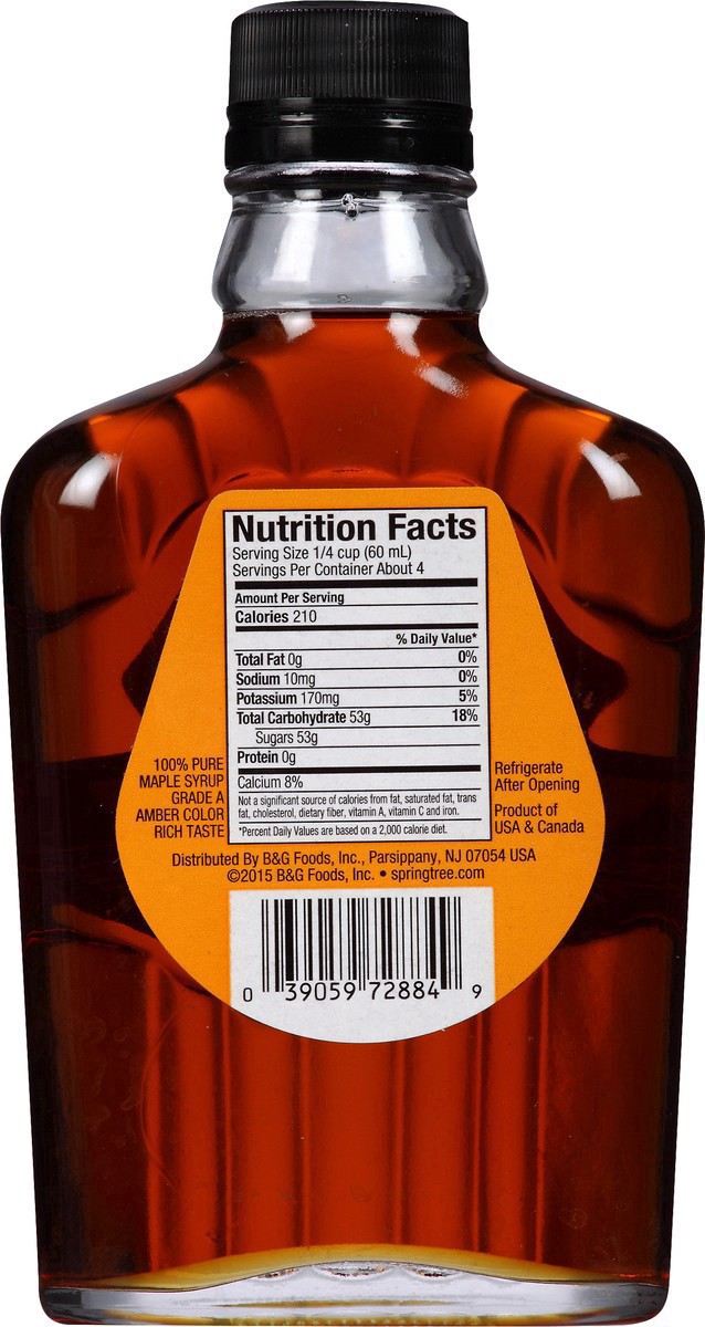 slide 3 of 21, B&G Spring Tree Pure Maple Syrup - 8.5 fl oz, 8.5 fl oz