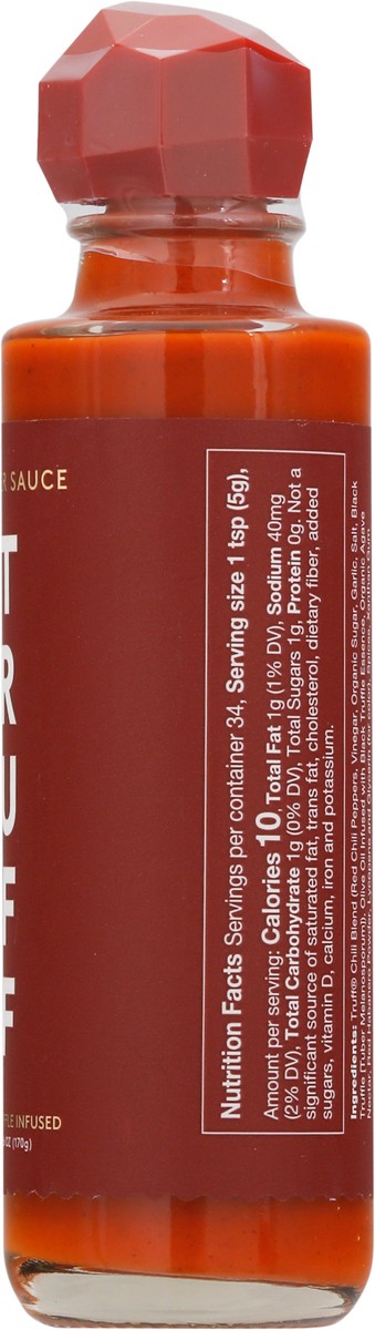 slide 2 of 9, Truff Black Truffle Infused Hotter Sauce 6 oz, 6 oz