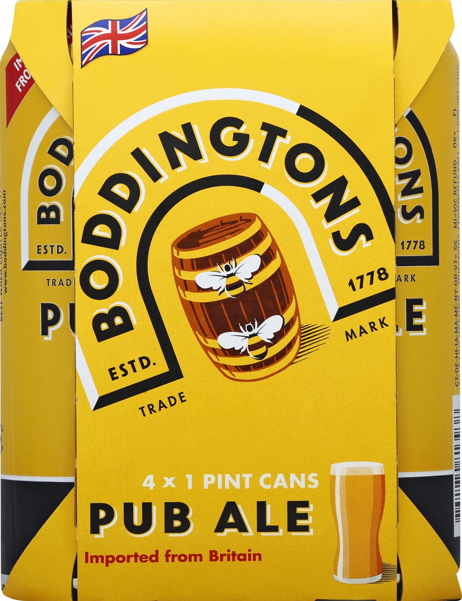 slide 1 of 2, Boddingtons Beer 4 ea, 4 ct; 12 oz