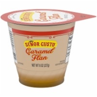 slide 1 of 5, Señor Gusto Caramel Flan, 8 oz