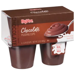 Hy-vee Chocolate Pudding Cups