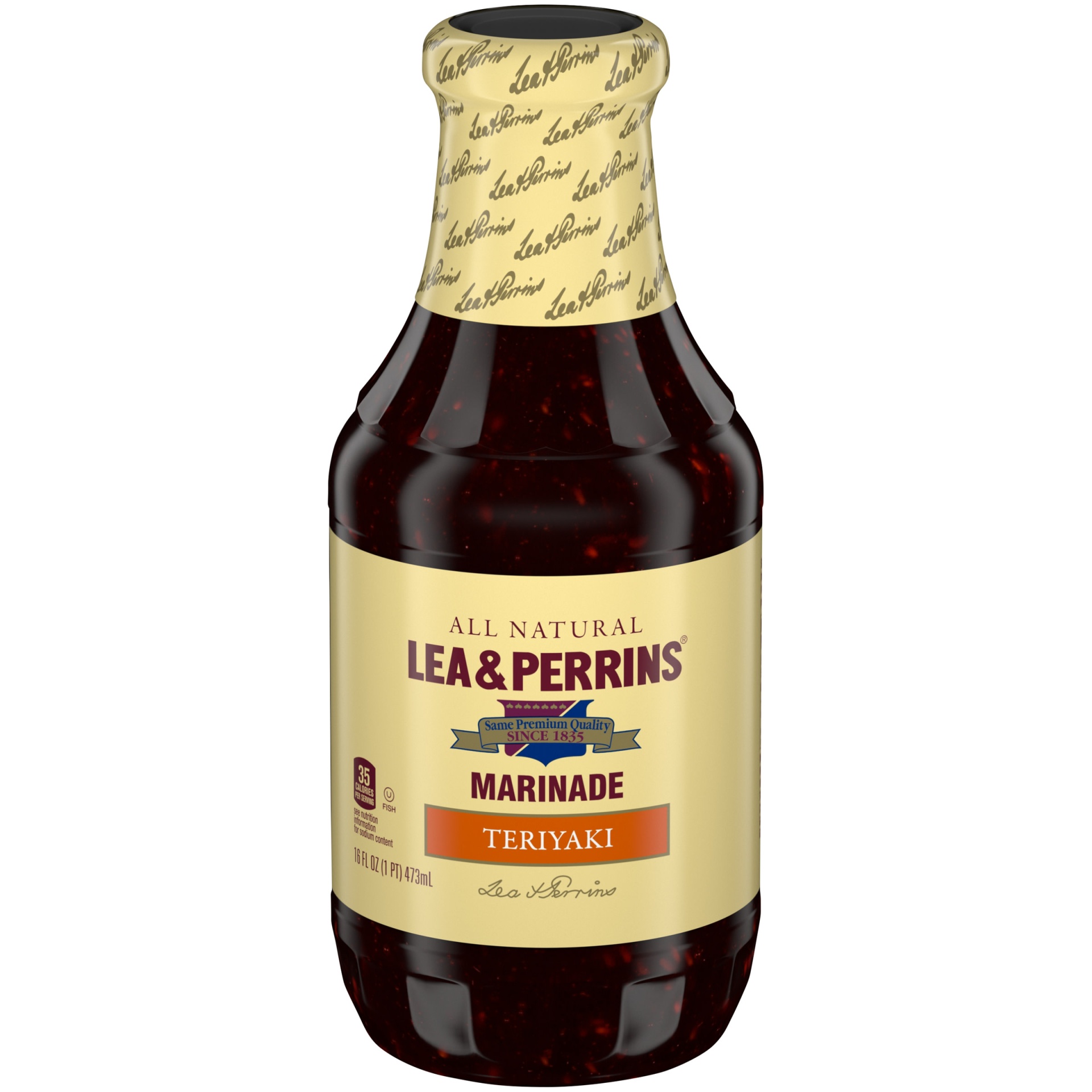 slide 1 of 10, Lea & Perrins Teriyaki Marinade Bottle, 16 oz