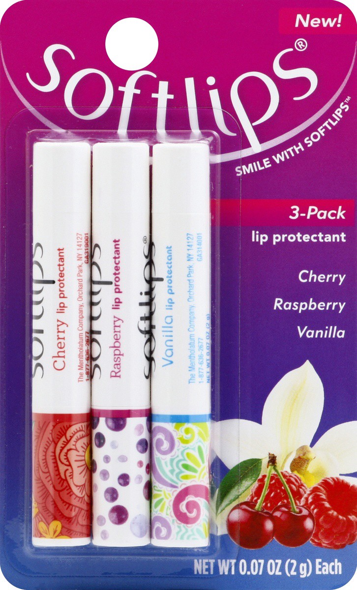 slide 4 of 7, Softlips Classic Lip Balm Stick 3Ct, 0.21 oz