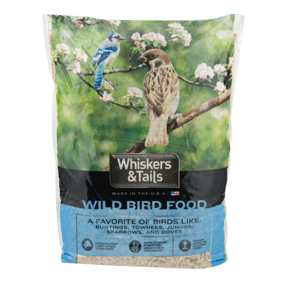 slide 1 of 1, Whiskers & Tails Wild Bird Food, 20 lb