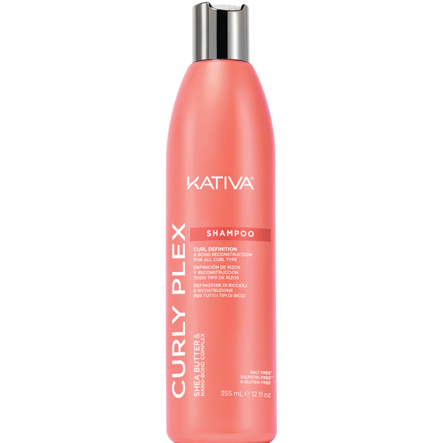 slide 1 of 1, Kativa Curly Plex Shampoo, 12 Oz, 12 oz
