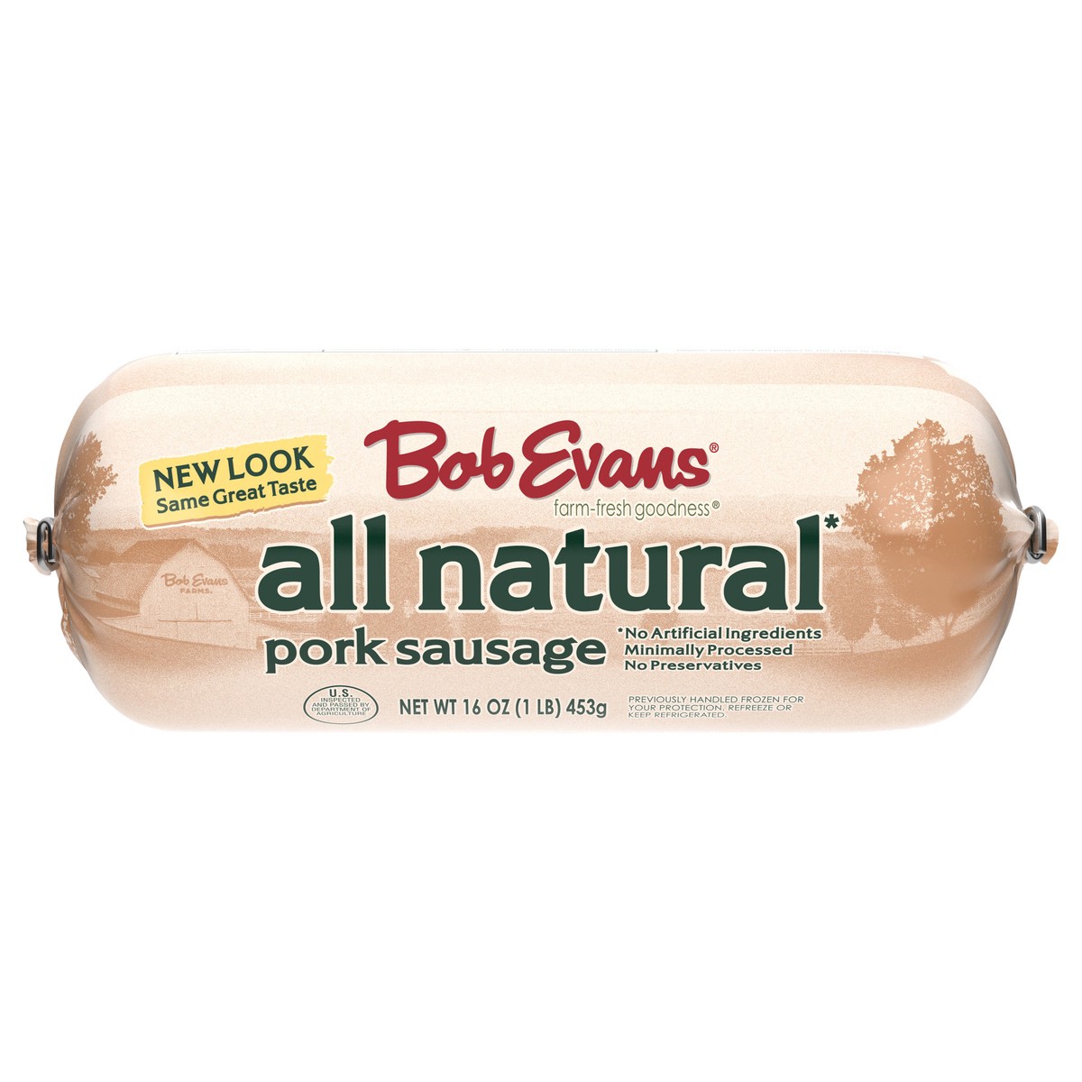 slide 1 of 9, Bob Evans Pork Sausage 16 oz, 16 oz