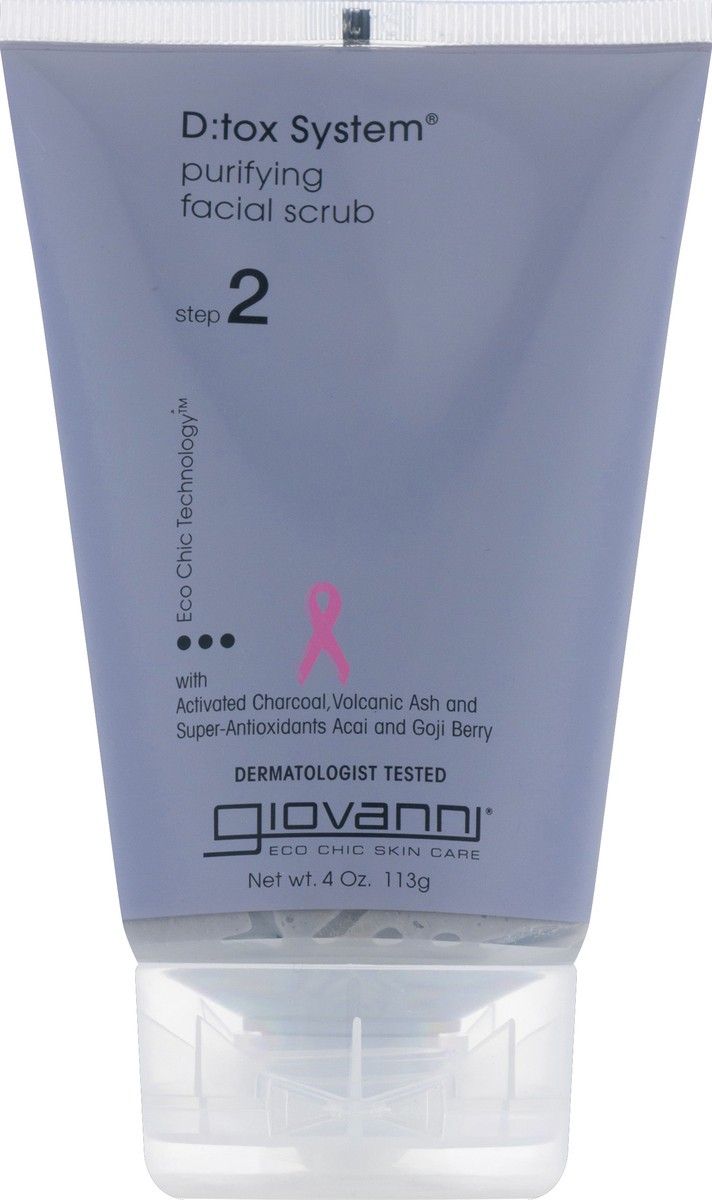 slide 3 of 3, Giovanni Cosmetics Inc Scrub Face Detox, 4 oz