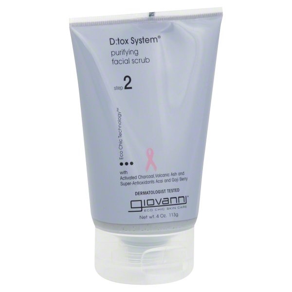 slide 1 of 3, Giovanni Cosmetics Inc Scrub Face Detox, 