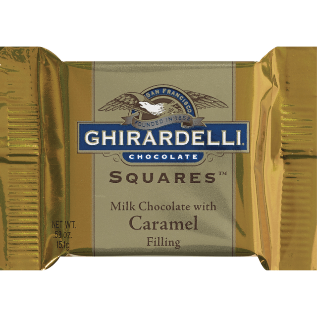 slide 1 of 1, Ghirardelli Milk Chocolate with Caramel, 1 ct